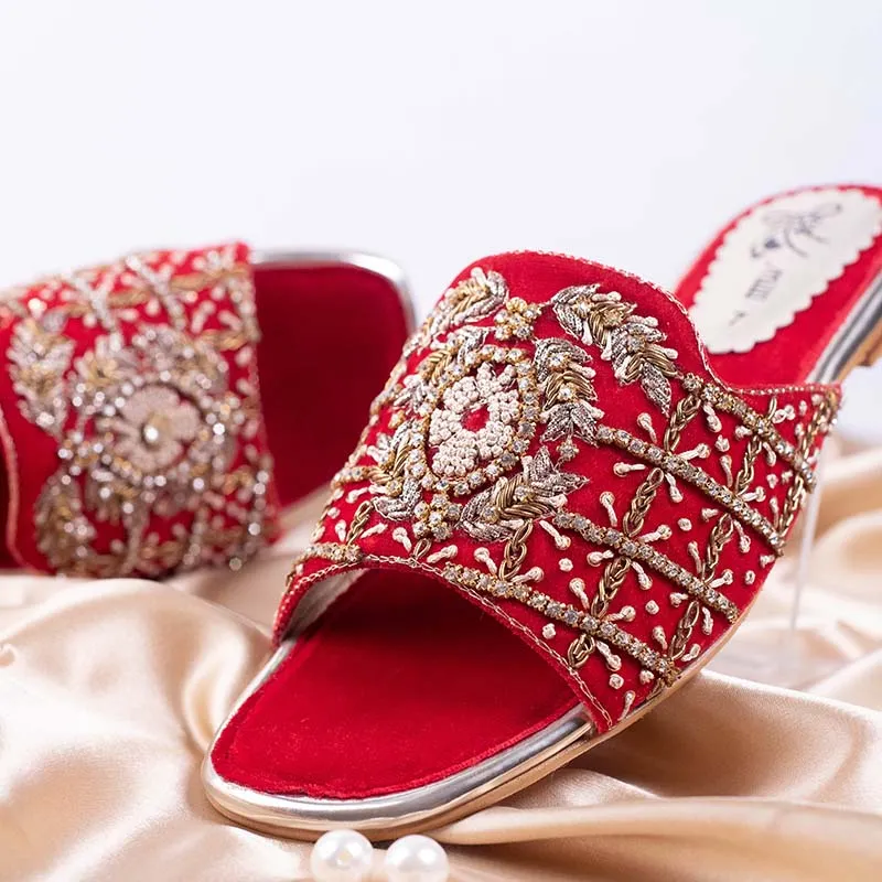 Red Fancy Slipper
