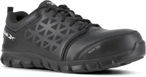 Reebok Men's Rb4047 Sublite Cushion Work Safety Athletic Alloy Toe Shoe Black
