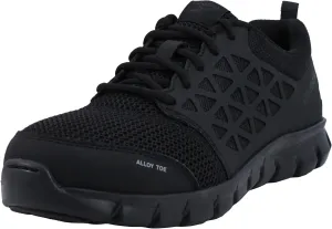 Reebok Work Men's Rb4041 Sublite Cushion Safety Toe Athletic Work Shoe Black