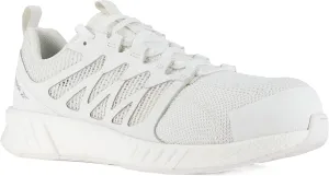 Reebok Work Women's RB545 Fusion Flexweave Work Construction Shoe White Safety, 7.5