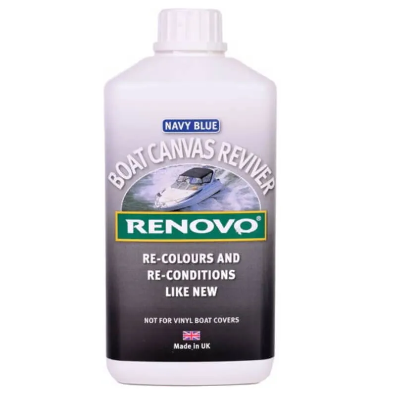 Renovo® Navy Blue Boat Canvas Reviver - 1L