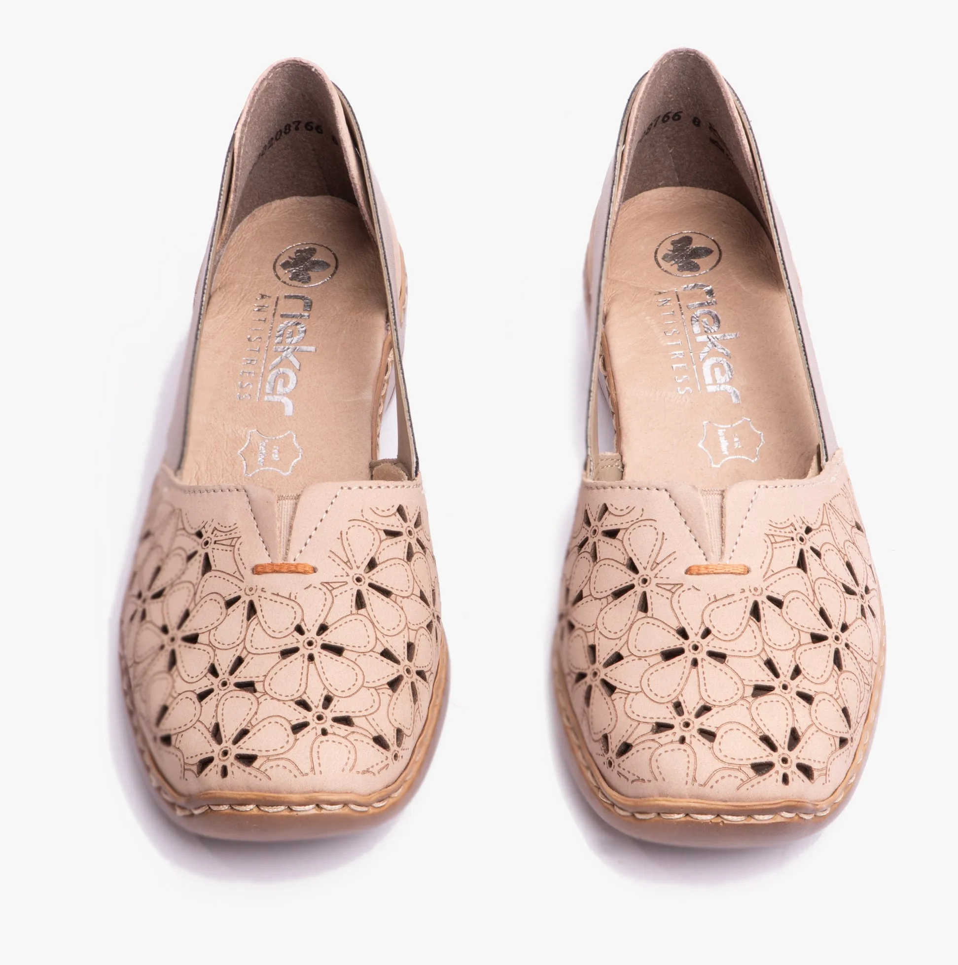 Rieker 41356-60 Womens Shoes Beige