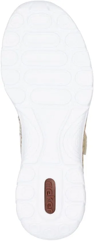 Rieker N4299 Nikita Women's Mary Janes - Adjustable Stap for a Secure Fit - Flexible & Lightweight Shock-Absorbing Wedge Heel - Comfort & Support for All Day Walking