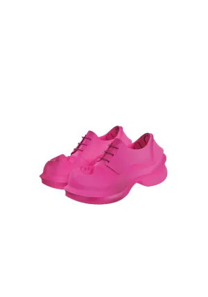 Rose Arch Derby Shoes | Fuchsia