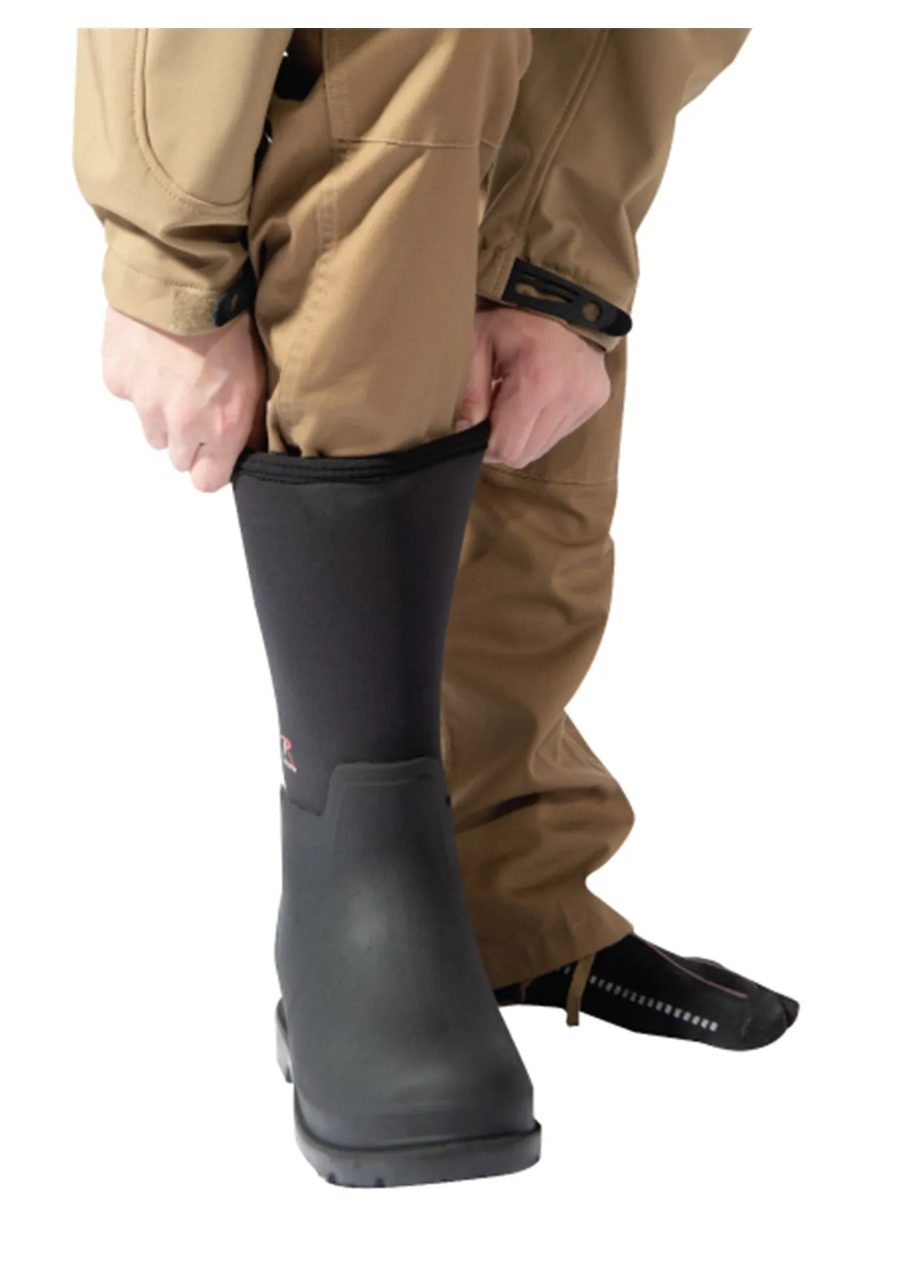 Rothco Waterproof Rubber Boots - Black - 14.5 Inch