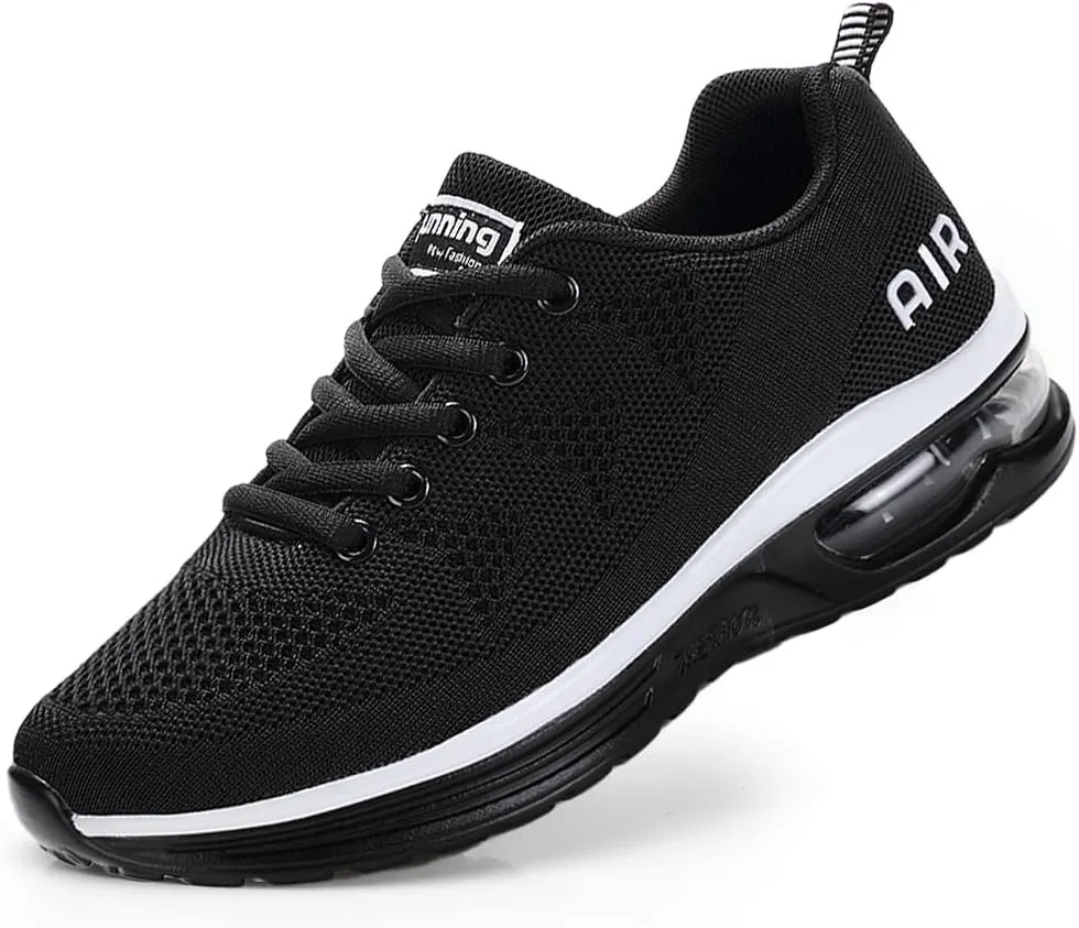 RUMPRA Women Sneakers Lightweight Air Cushion Gym Fashion Shoes Breathable Walking Running Athletic Sport