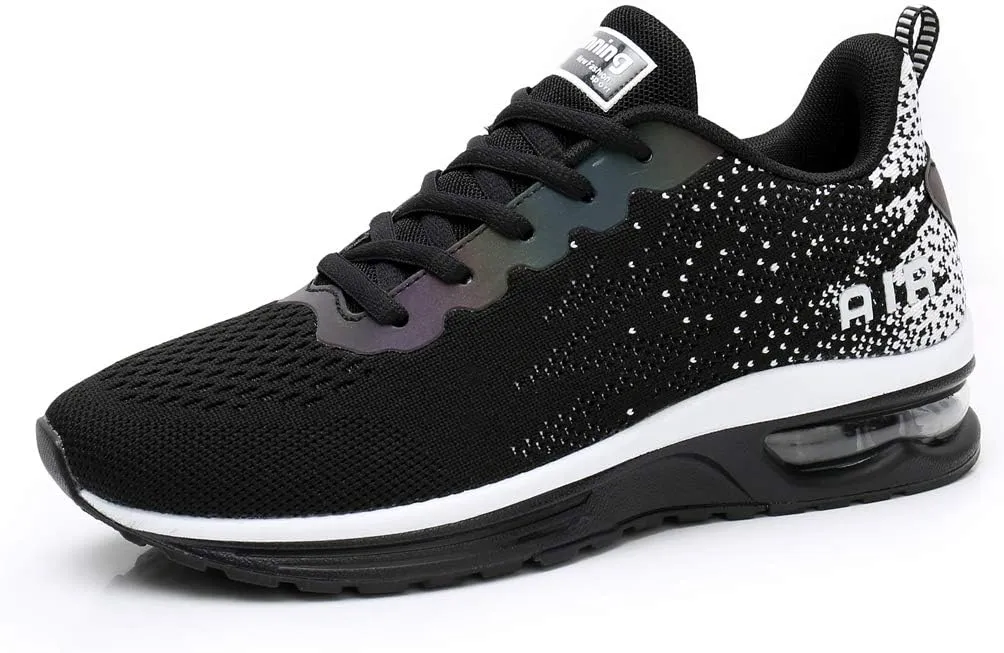 RUMPRA Women Sneakers Lightweight Air Cushion Gym Fashion Shoes Breathable Walking Running Athletic Sport