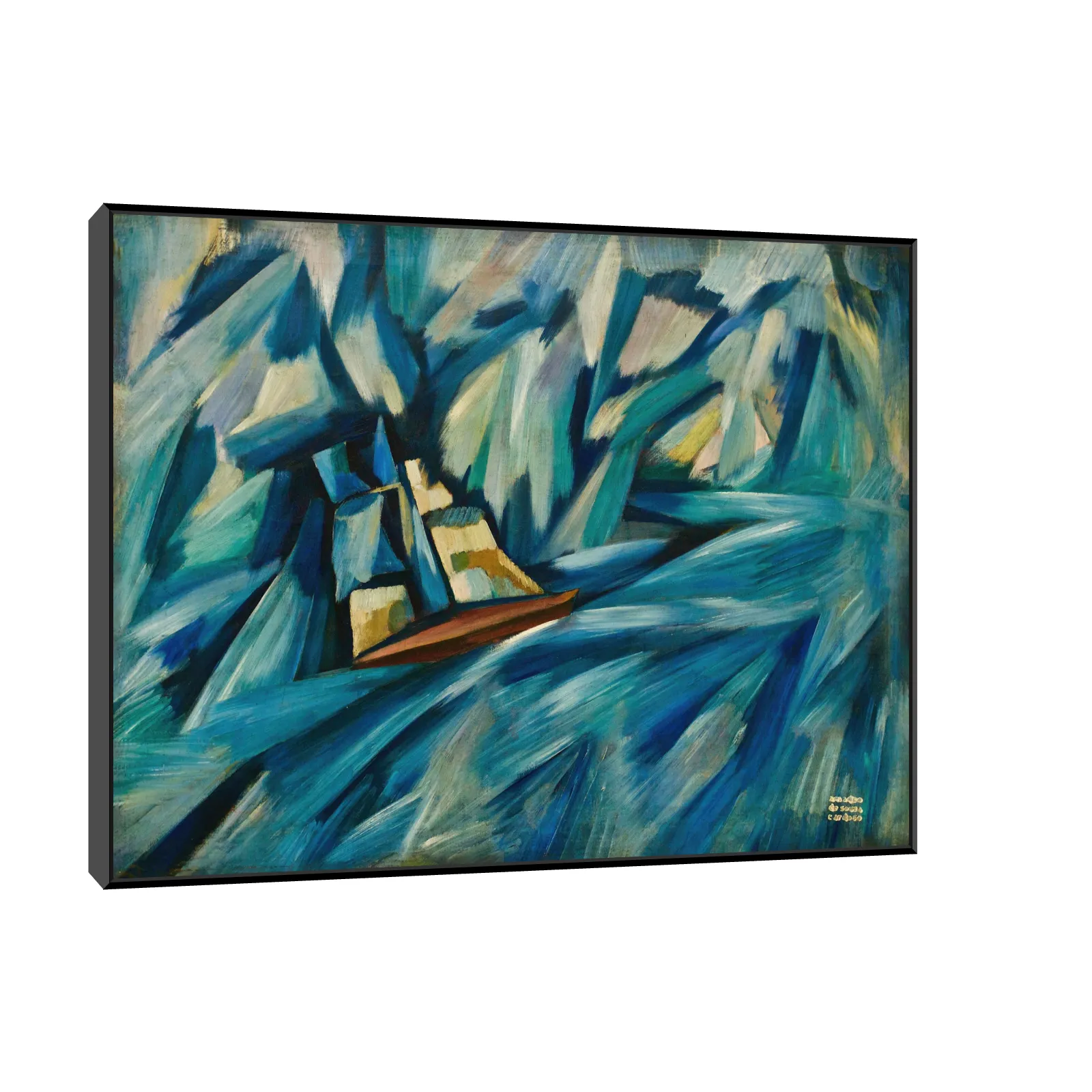 Sail boat, Amadeo de Souza-Cardoso
