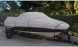 SBU Boat Cover Compatible for HEWESCRAFT-WEST Coast 21 River Runner 1998 Storage, Travel, Lift