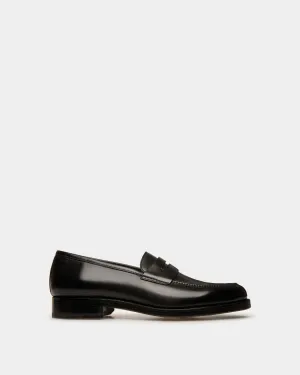 Schoenen Loafer In Black Leather