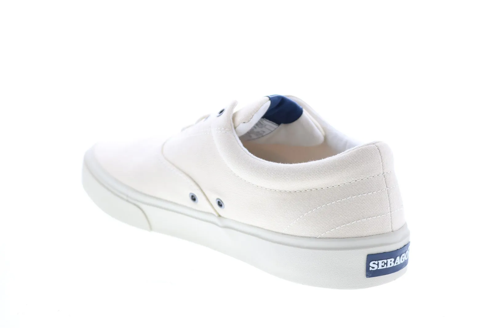 Sebago John Docksides 7001430 Mens Beige Lace Up Lifestyle Sneakers Shoes