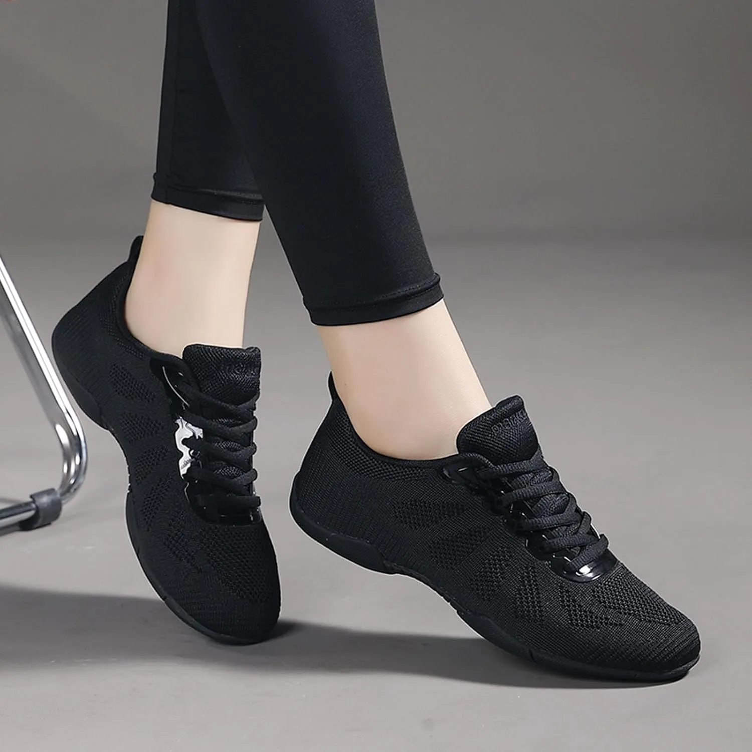 SECHRITE Girls White Cheerleading Cheer Shoes Womens Dance Sneakers Athletic Training Tennis Breathable Competition Walking Shoes