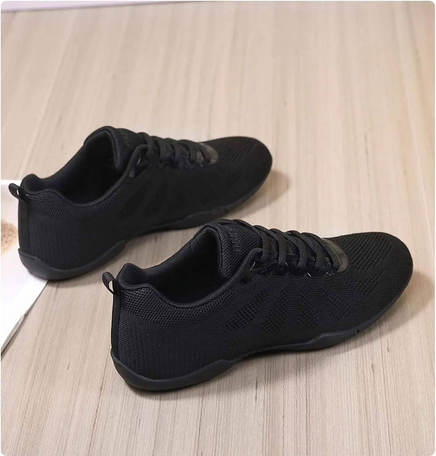 SECHRITE Girls White Cheerleading Cheer Shoes Womens Dance Sneakers Athletic Training Tennis Breathable Competition Walking Shoes
