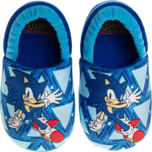 SEGA Sonic the Hedgehog Slippers - Kids House Shoes Lightweight Plush Warm Comfort Soft Aline Slipper (toddlers - little kids)
