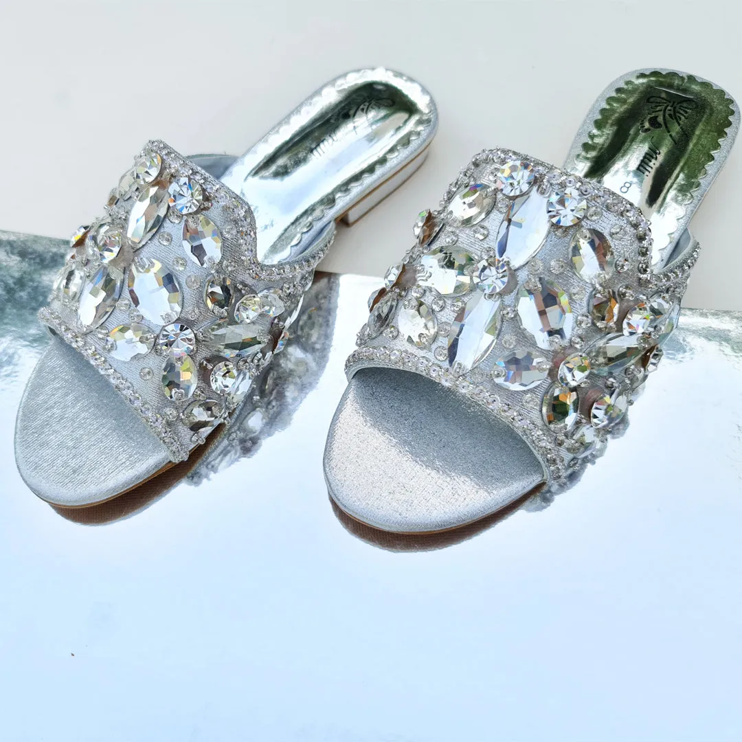 Silver Fancy Slipper