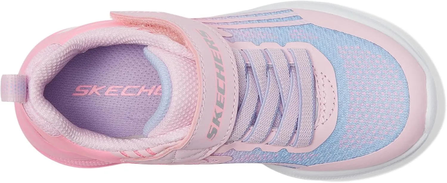 Skechers Girl's Microspec Max Advance Sneaker