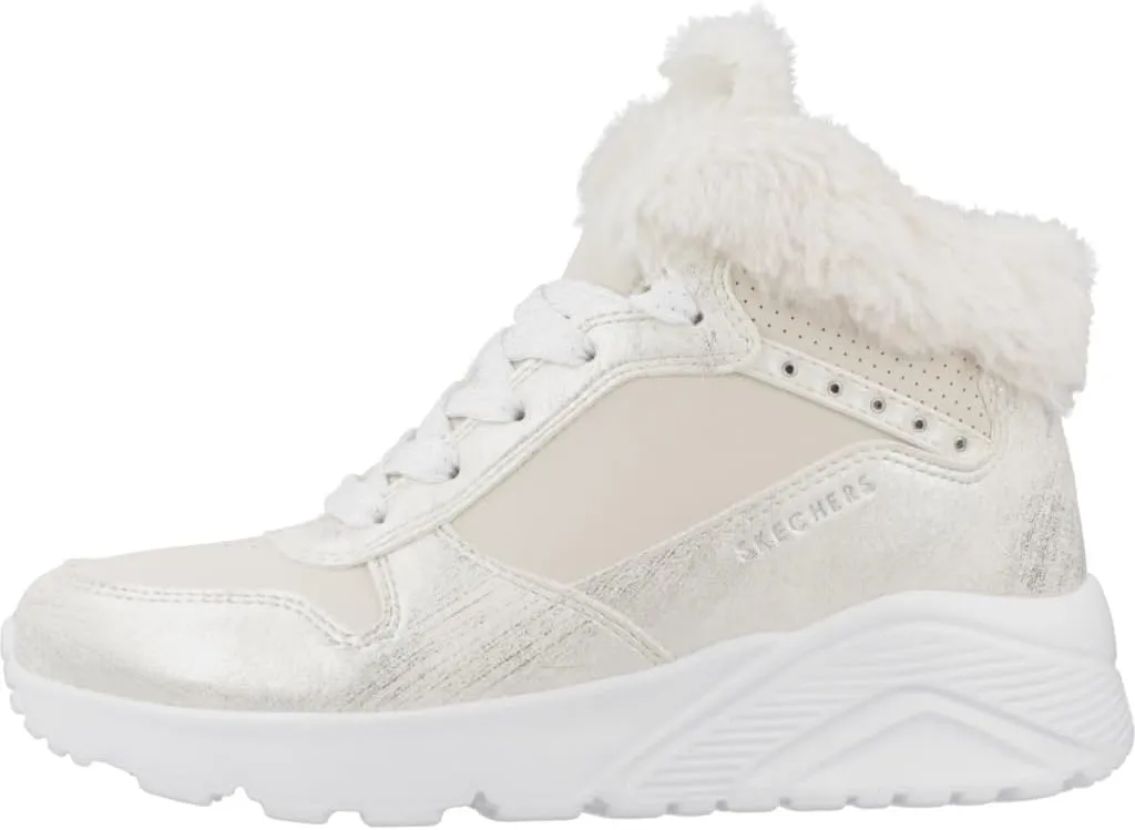 Skechers Girl's Uno Lite-Comfurt Collar Sneaker
