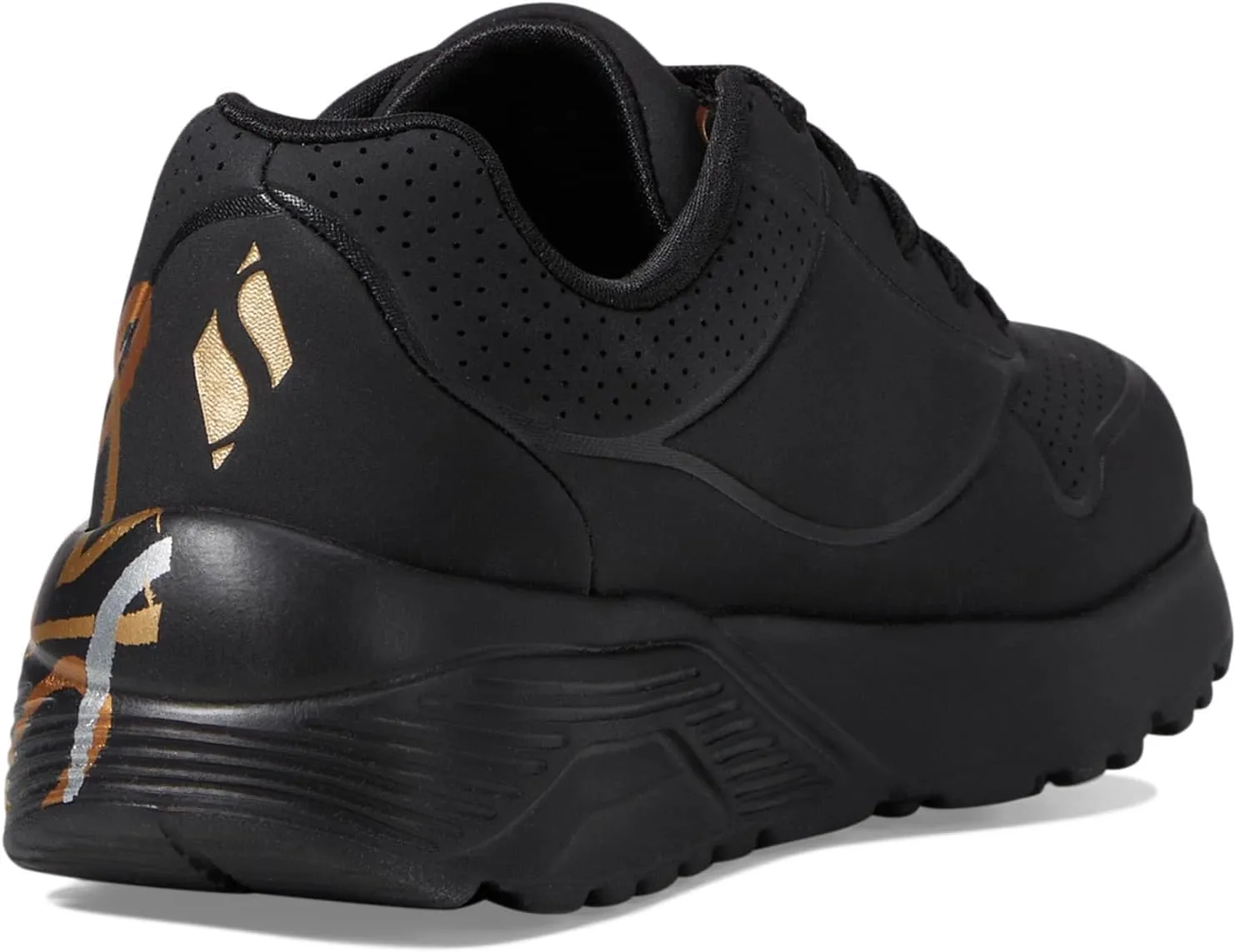 Skechers Girl's Uno Lite-Metallic Love Sneaker