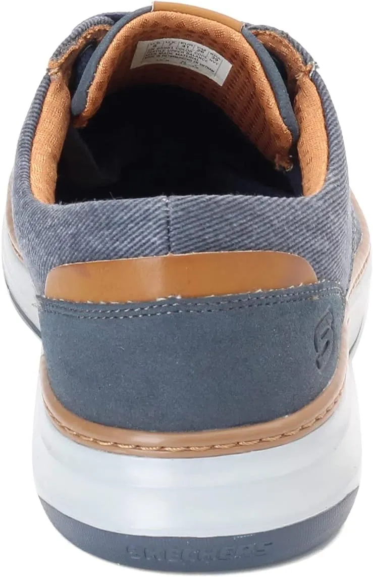 Skechers Men's Moreno Canvas Oxford Shoe, xx