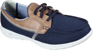 Skechers Women's Go Walk Lite Textile Boat Shoe