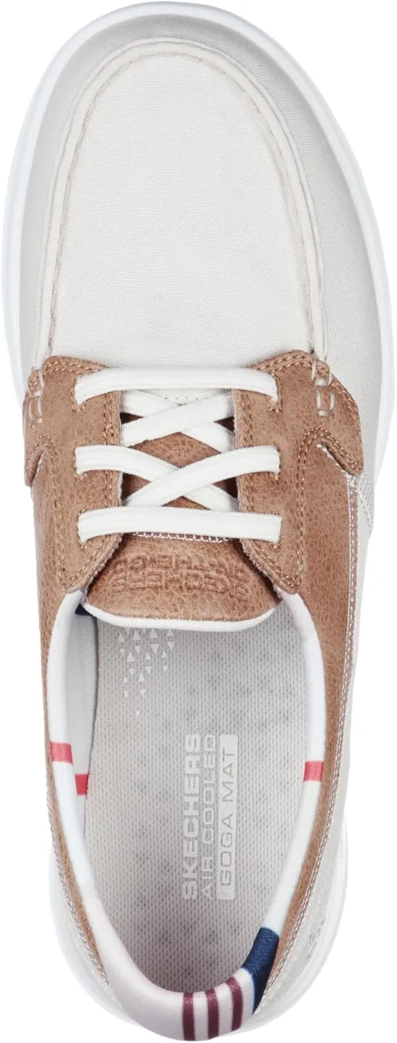Skechers Women's Go Walk Lite Textile Boat Shoe