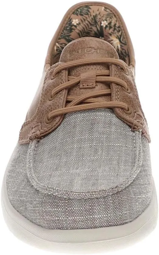 SKECHERS Women's Hands Free Slip-ins On-The-go Flex-Coastal Sky Boat Shoe