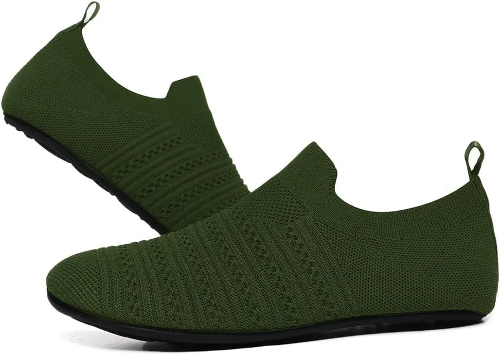 SLEVEL Lightweight Non Slip Travel Indoor Grip House Slipper Socks Unisex Adult Around The House Floor Home Shoes for Women Men