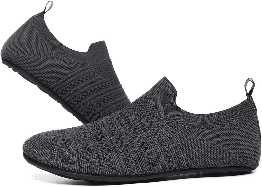 SLEVEL Lightweight Non Slip Travel Indoor Grip House Slipper Socks Unisex Adult Around The House Floor Home Shoes for Women Men
