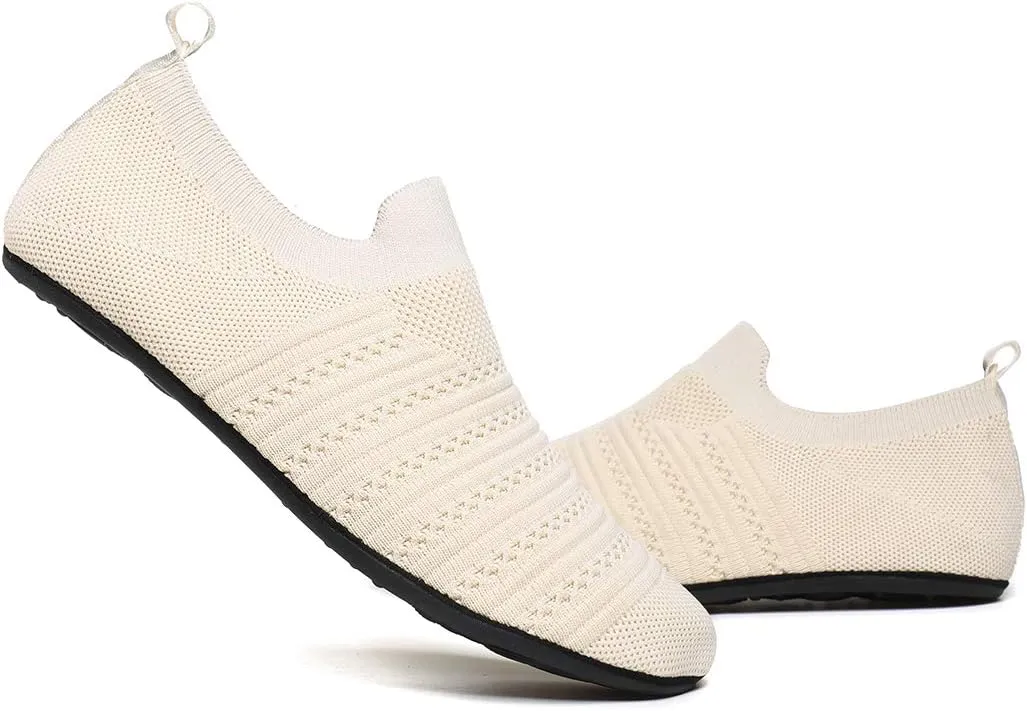 SLEVEL Lightweight Non Slip Travel Indoor Grip House Slipper Socks Unisex Adult Around The House Floor Home Shoes for Women Men