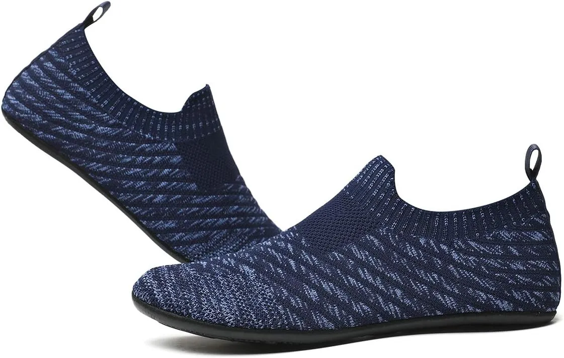 SLEVEL Lightweight Non Slip Travel Indoor Grip House Slipper Socks Unisex Adult Around The House Floor Home Shoes for Women Men