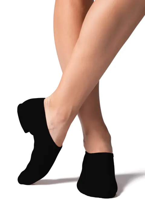 So Danca: Jazz Shoe, Slip-On, Canvas, Jill (#JZ75) Black