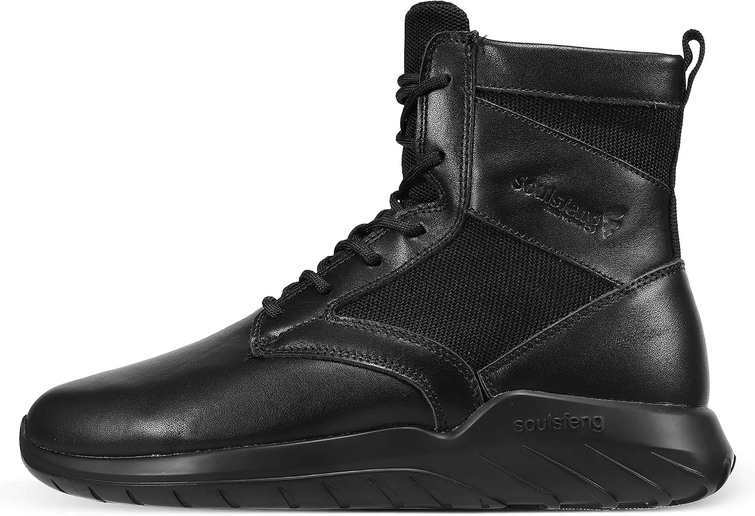 Soulsfeng Tactical Boots for Men and Women Lightweight Sneaker Boots Work Hiking Military Booties