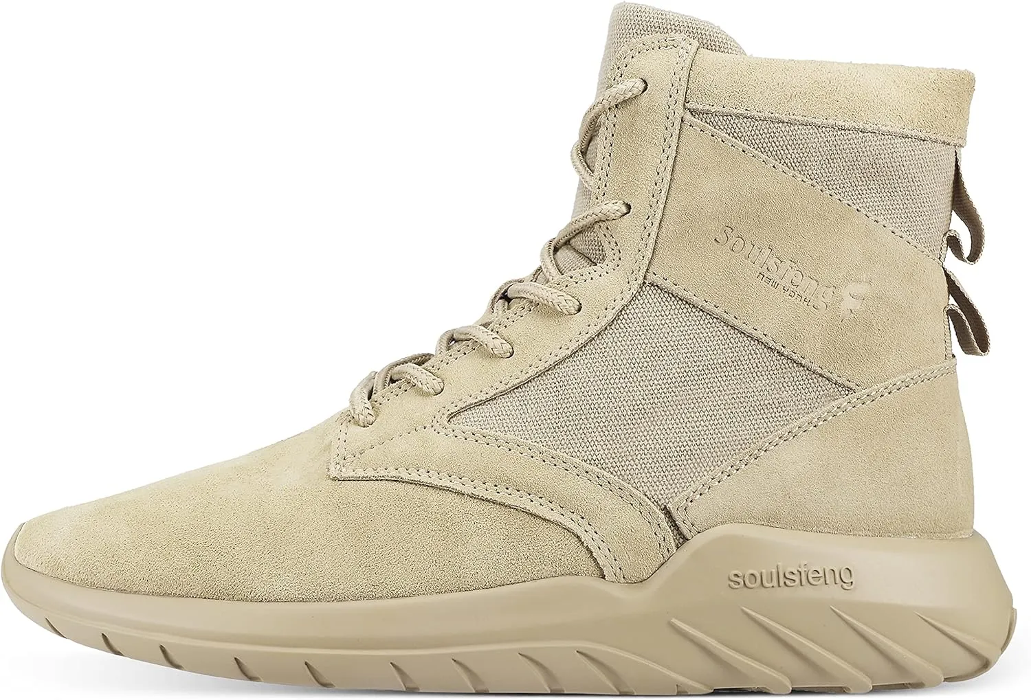 Soulsfeng Tactical Boots for Men and Women Lightweight Sneaker Boots Work Hiking Military Booties