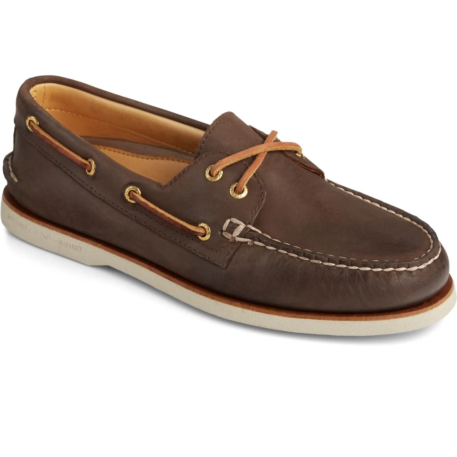 Sperry Men's Gold Cup Authentic Original Boat Shoe in Brown