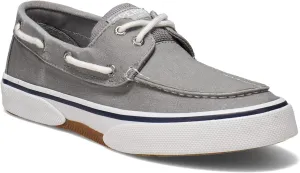 Sperry Men's Halyard 2-Eye Boat Shoe, Grey, 15