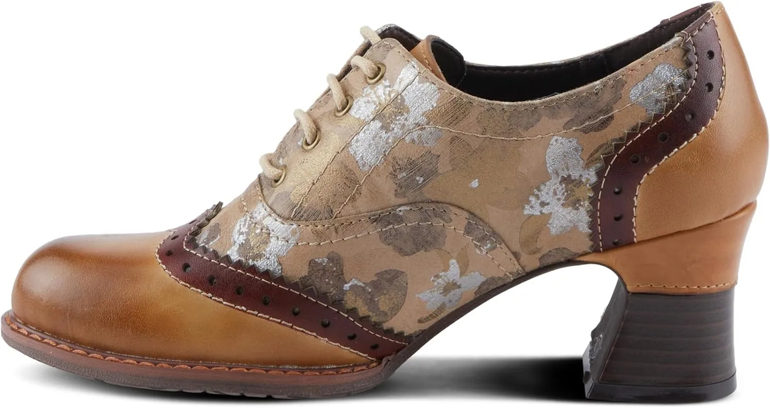 Spring Step L'Artiste Perrine Women's Professional Loafer - Artful Prints, Feminine Details, Polished Look