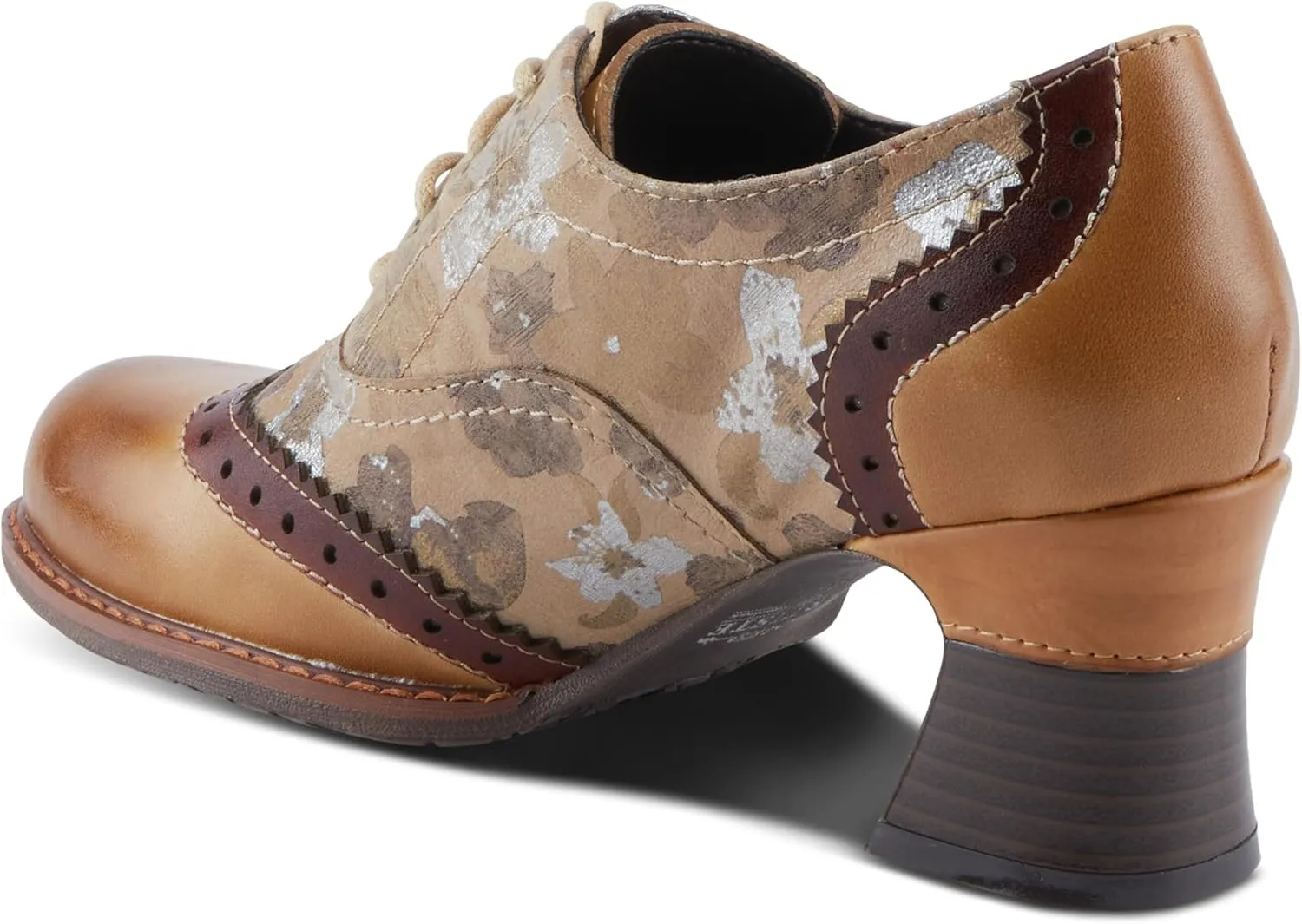 Spring Step L'Artiste Perrine Women's Professional Loafer - Artful Prints, Feminine Details, Polished Look