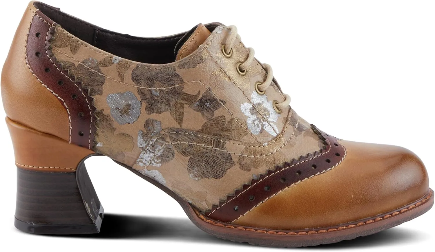 Spring Step L'Artiste Perrine Women's Professional Loafer - Artful Prints, Feminine Details, Polished Look