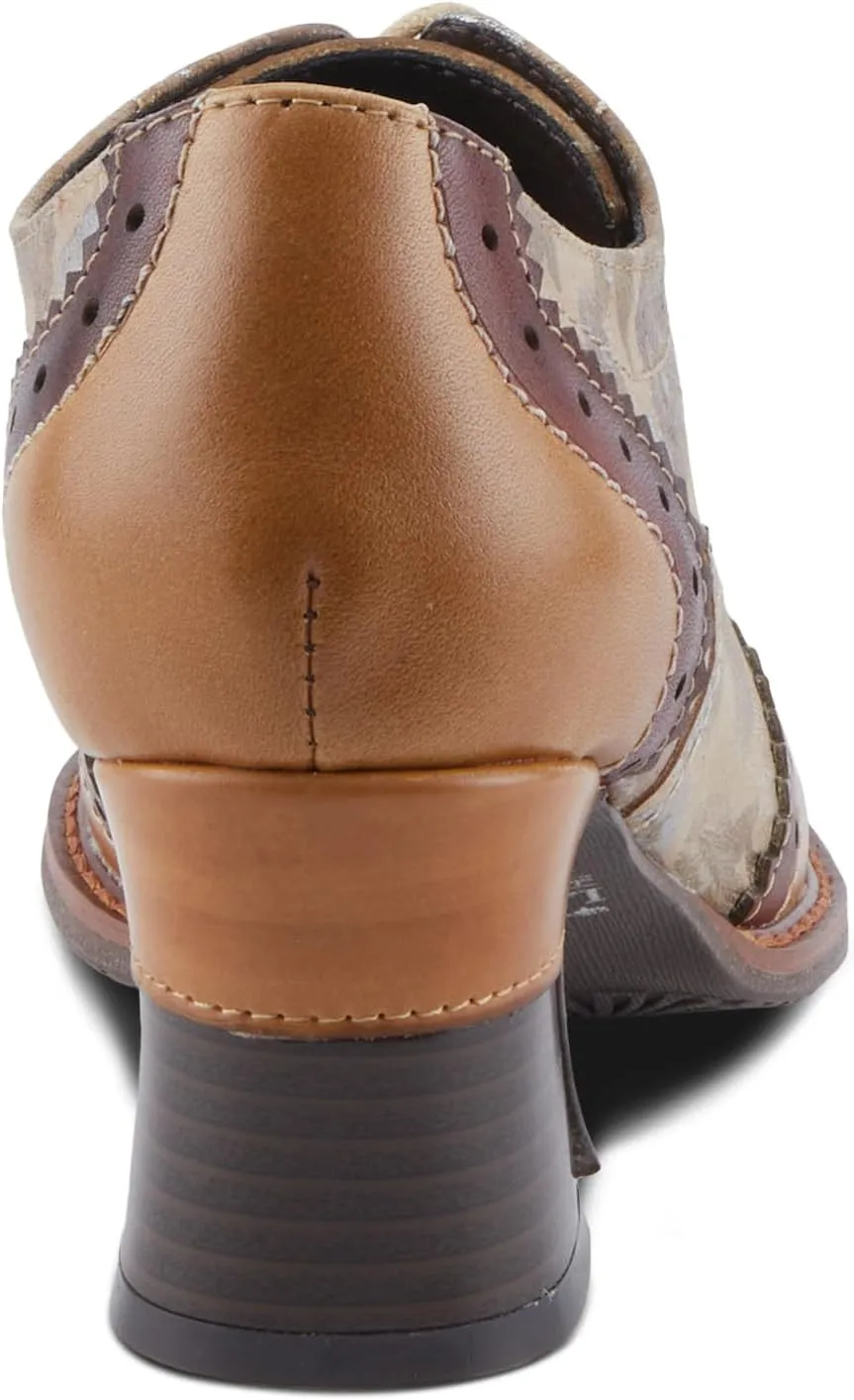 Spring Step L'Artiste Perrine Women's Professional Loafer - Artful Prints, Feminine Details, Polished Look
