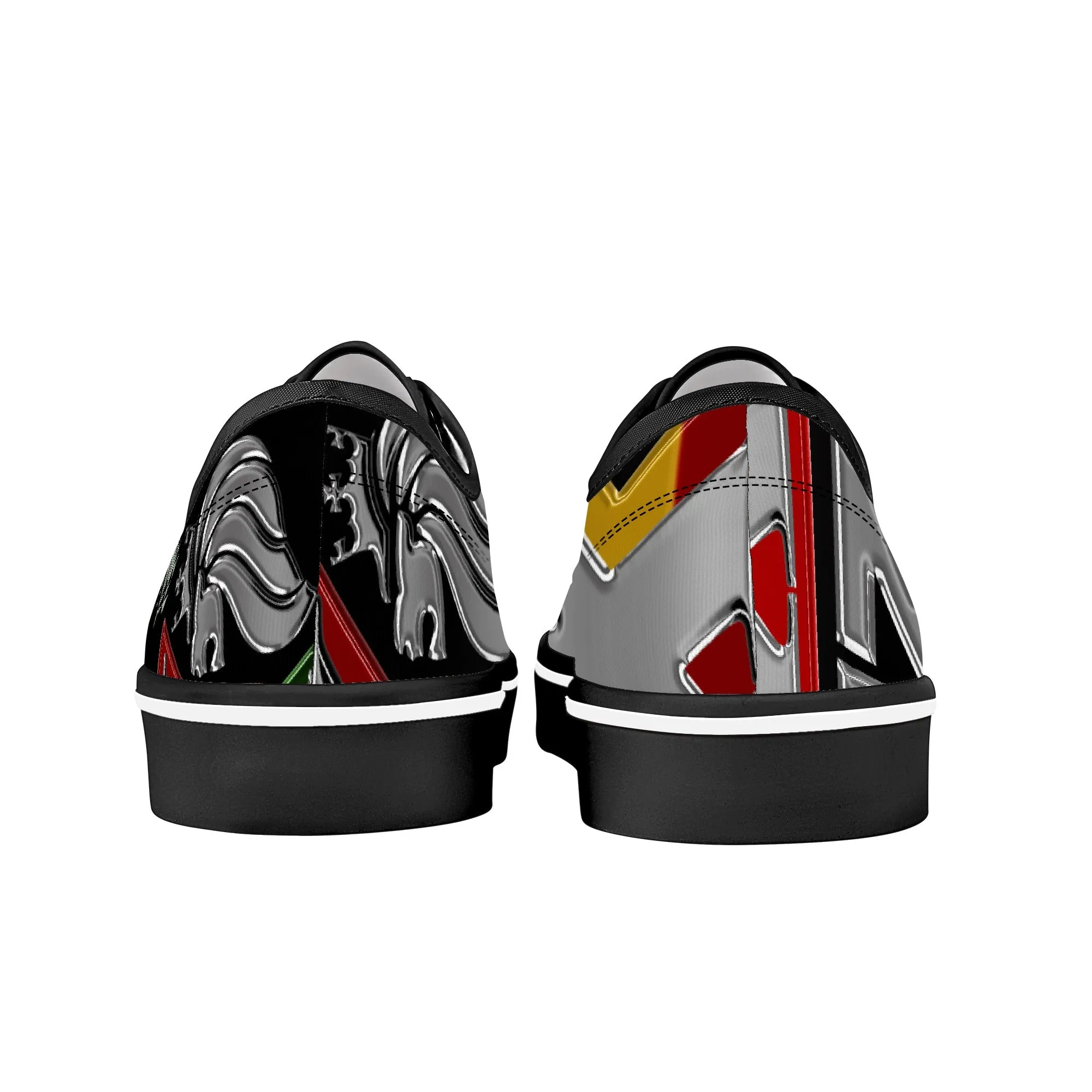 SS & the Citizen X Posse 2 - Black Canvas Low Top