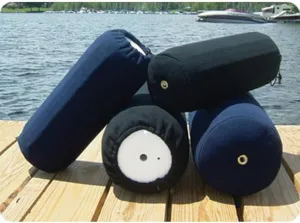 Taylor Made Products Fleece Boat Fender Cover for Center Rope Tube Style Fenders (10" x 26")