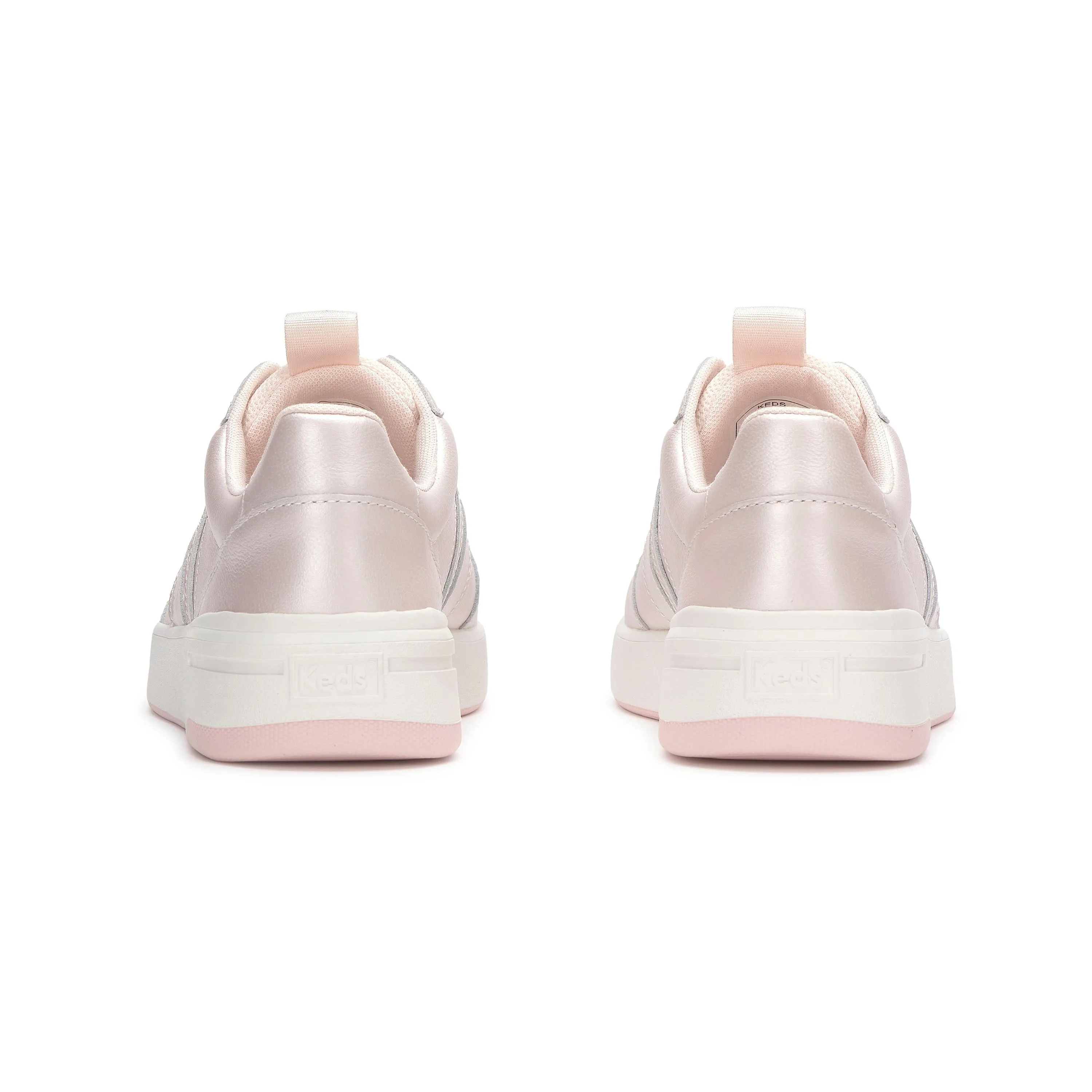 The Court II Leather Pearlised Pink