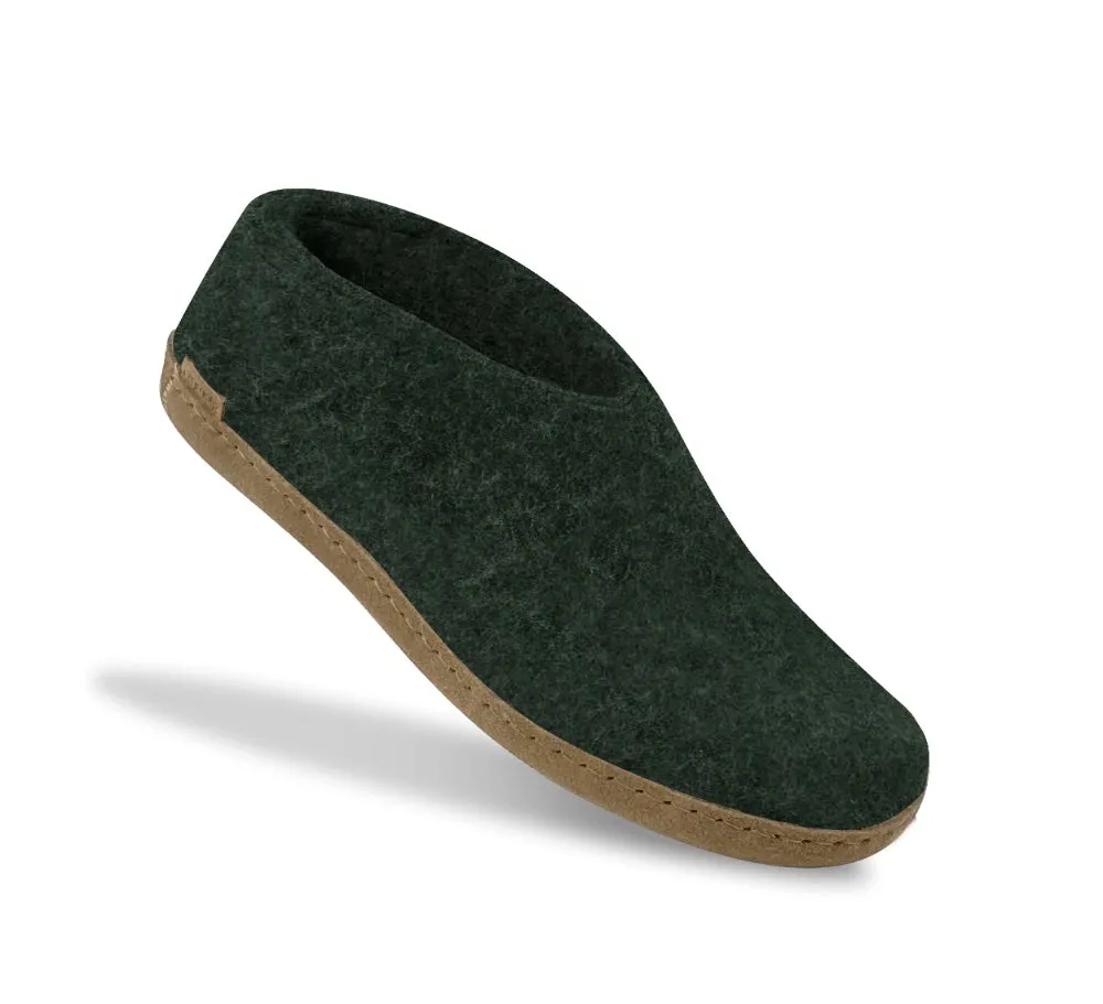 The Leather Shoe Slipper | Forest