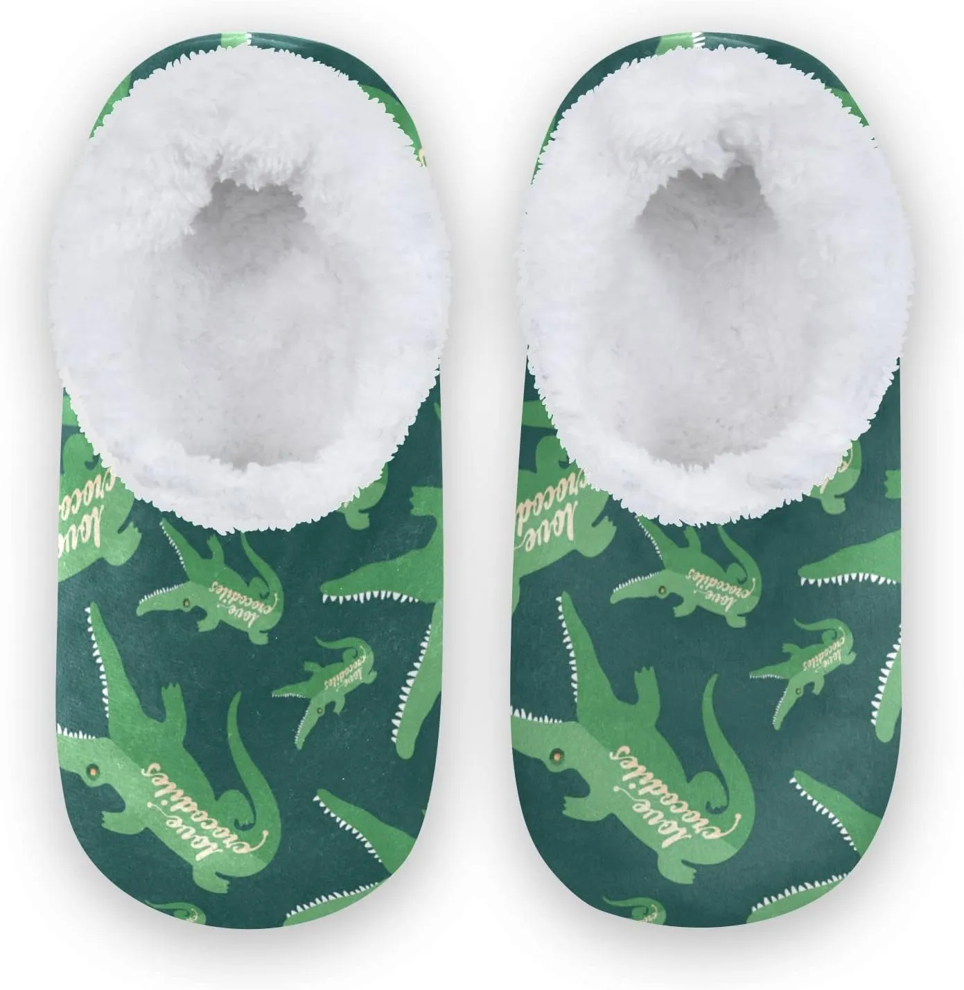 The Most Wonderful Time Kids House Slippers Red Green Buffalo Plaid Boys Closed Back Fuzzy Feet Slippers Girls Coral Fleece Slipper Socks No Skid Warm Cozy Home Slippers For Indoor Outdoor Winter