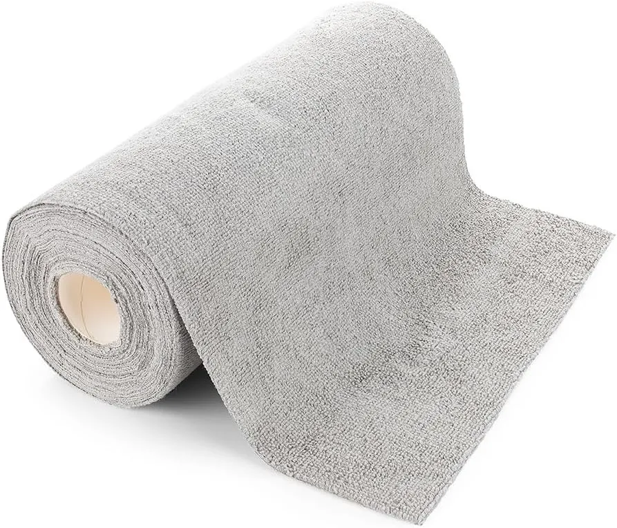 The Rag Company - Rip N' Rag Multi-Purpose Reusable Microfiber Towels for Home, Office, Garage, RV and More - 30 Count Roll - Premium 70/30 Blend - 200gsm