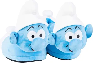 The Smurfs Smurf Character Plush Slippers for Adults