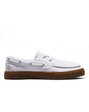 Timberland Union Wharf 2.0 EK  Boat Shoe (white canvas)