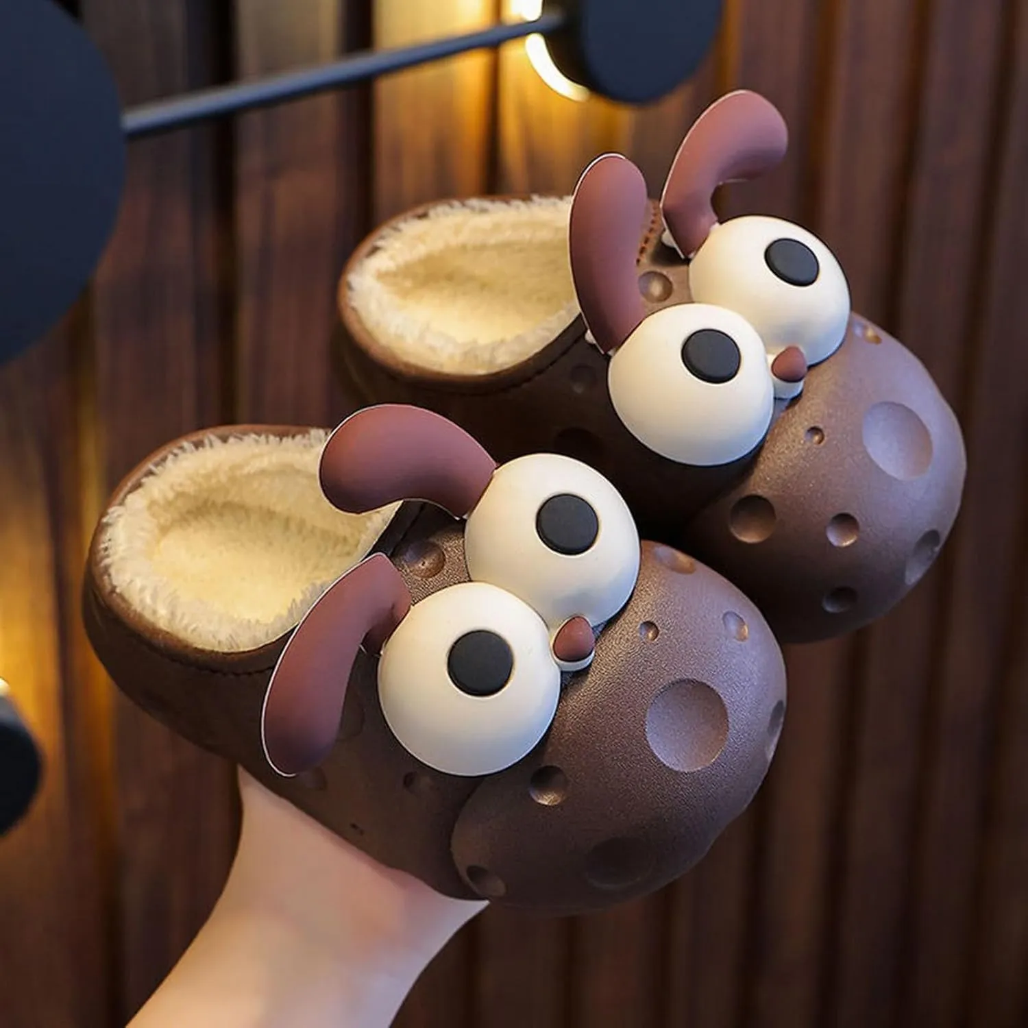 Toddler Infant Kids Baby Warm Shoes Boys Girls Cartoon Soft Soled Slippers Slippers Girls Size 1