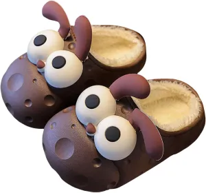 Toddler Infant Kids Baby Warm Shoes Boys Girls Cartoon Soft Soled Slippers Slippers Girls Size 1