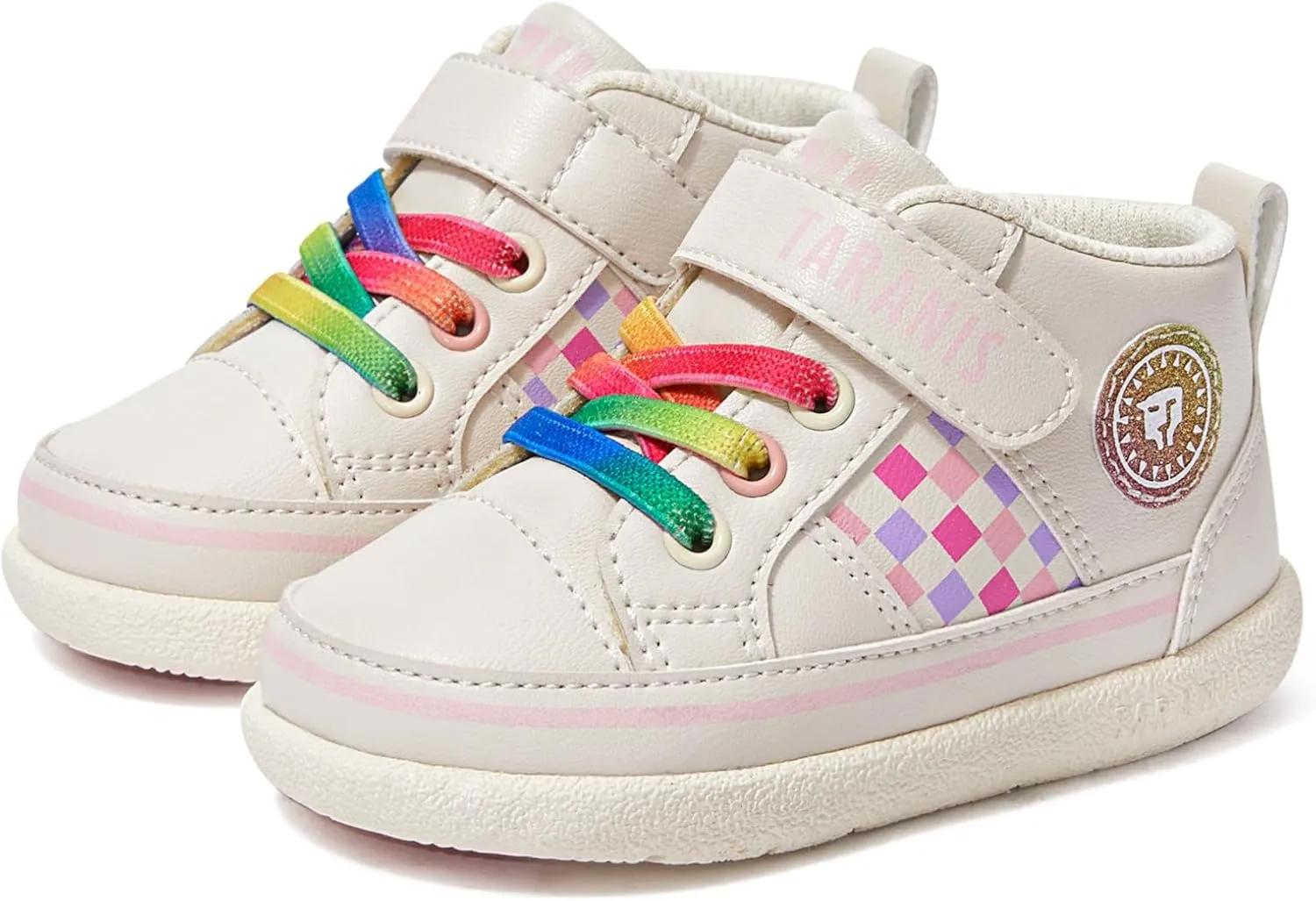 Toddler Shoes Soft Rubber Sole First Walking Shoes Baby Breathable Sneakers